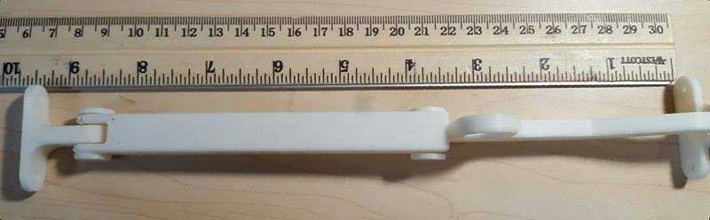 Overcenter Window Camstay | 3d print model