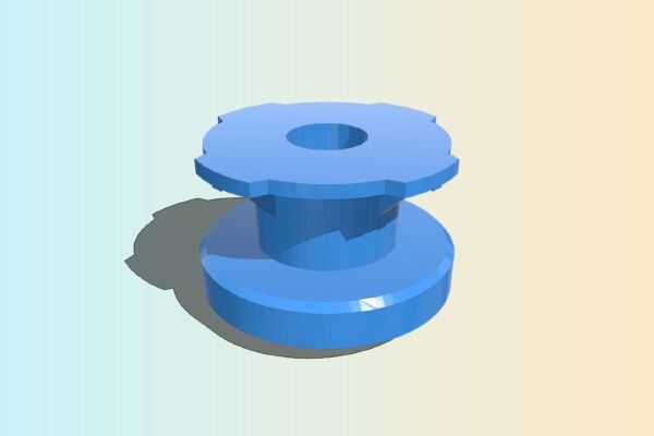 Quad Lock - 1_18 Stem cap | 3d print model