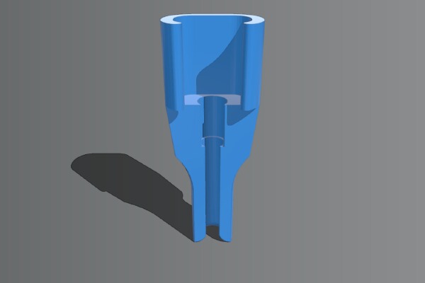 USB Type C Cable Protector_ Protector de cable USB tipo C | 3d print model