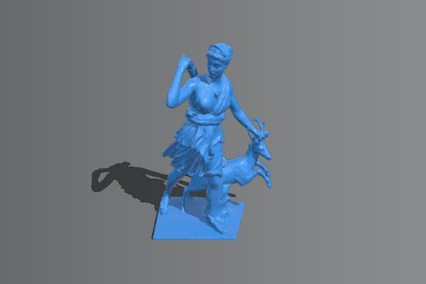 Diana and a deer | 3d print model