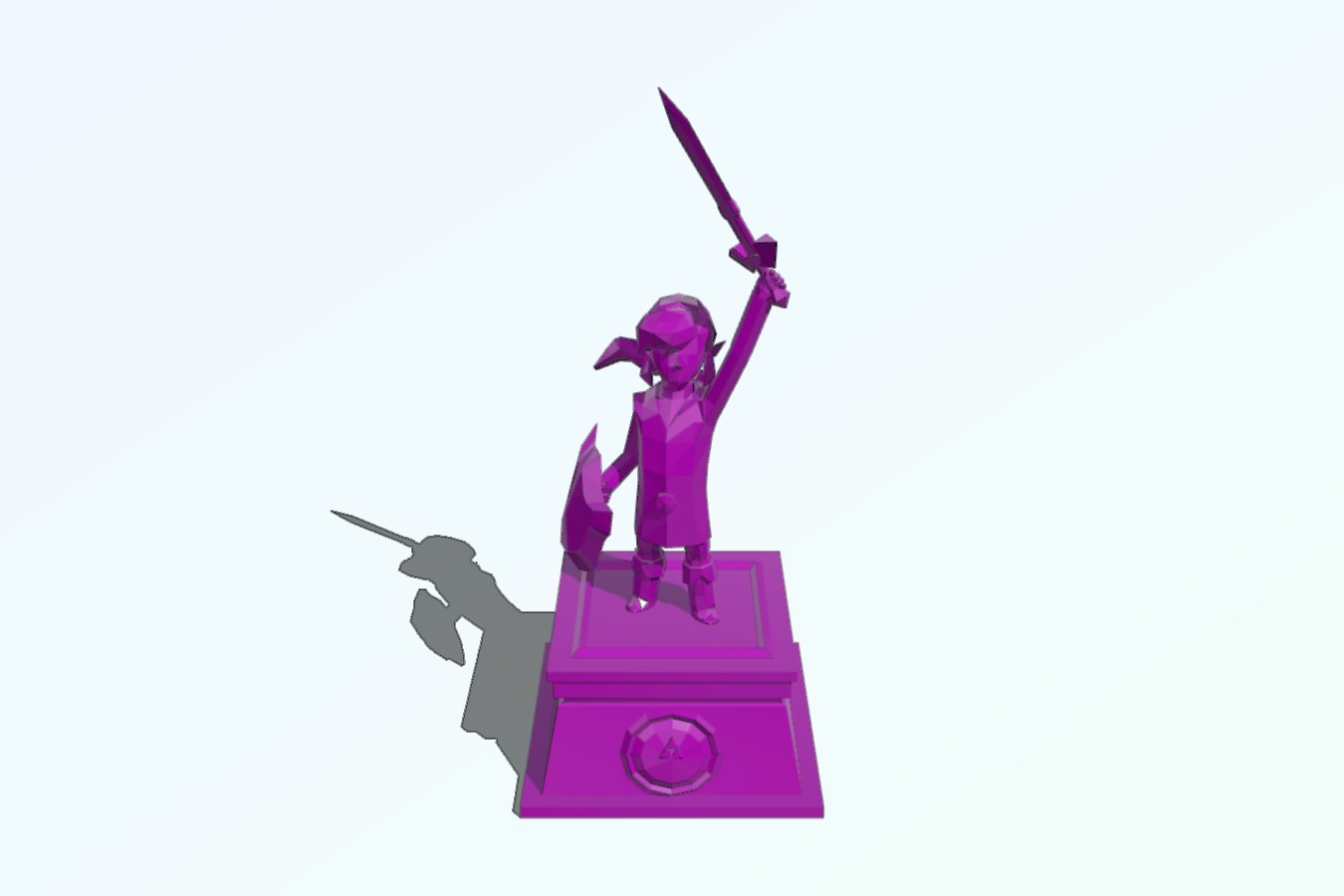 Hero of Time Statue