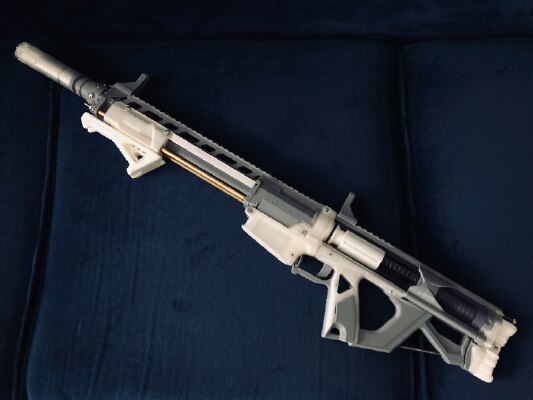 DvZ'BRN Pin Takedown Caliburn Receiver | 3d print model