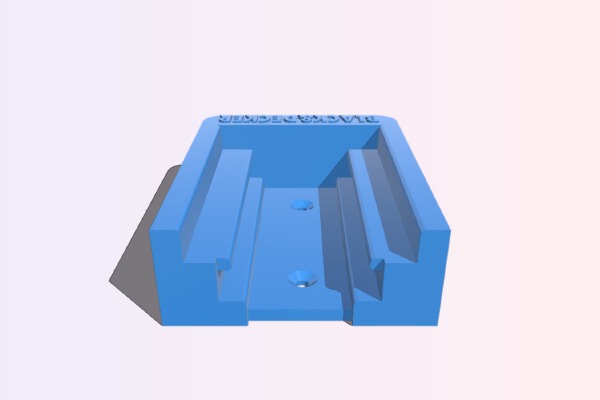 Accuhouder Battery holder Black and Decker | 3d print model