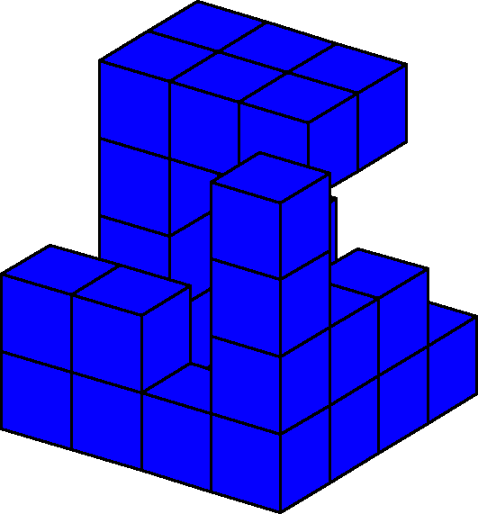 PackTIC Puzzle - Designed by Andrew Crowell - Turning Interlocking Cube Puzzle