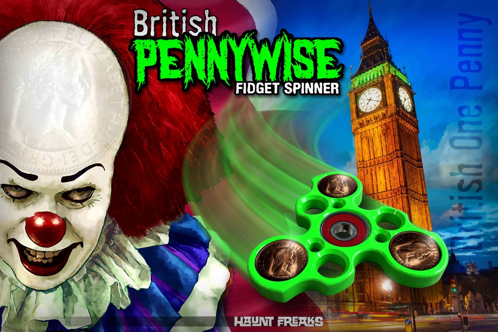 Pennywise Spinner - British penny version