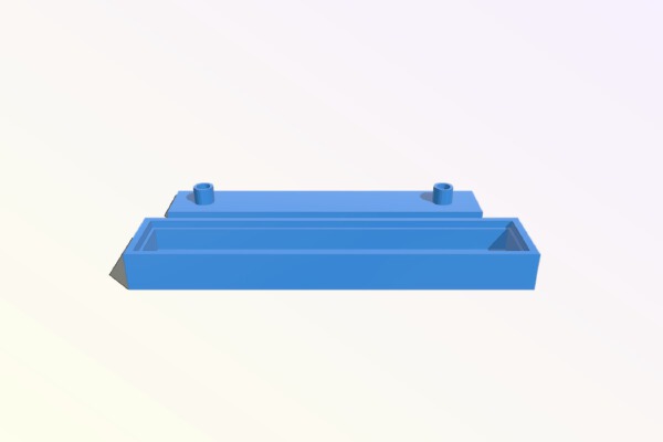 box with lid for aqua pump | 3d print model