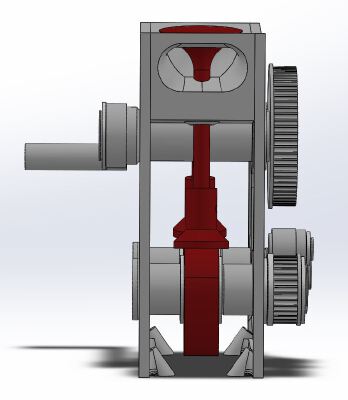 Single Underhead Cam | 3d print model