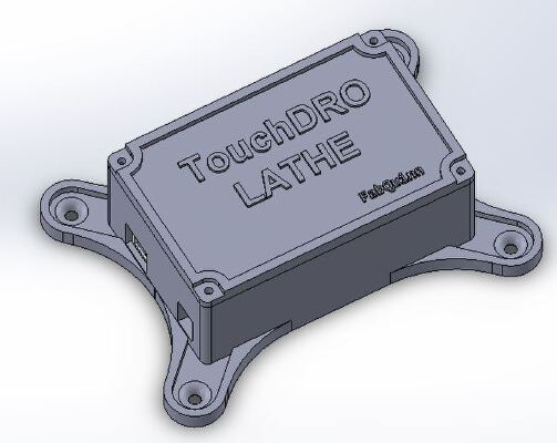 TouchDRO Enclosure for Arduino UNO LATHE | 3d print model
