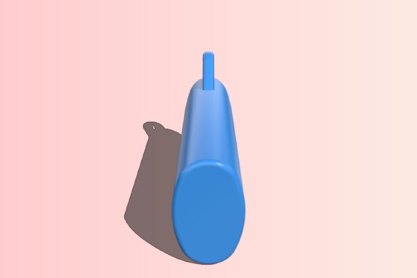 Bic mini Lighter Keychain | 3d print model