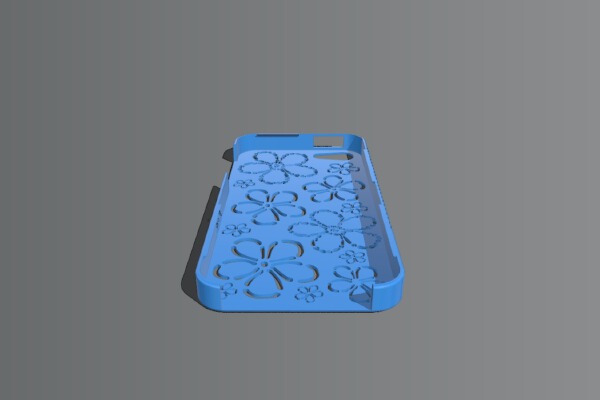 Flower iPhone 5 Case | 3d print model