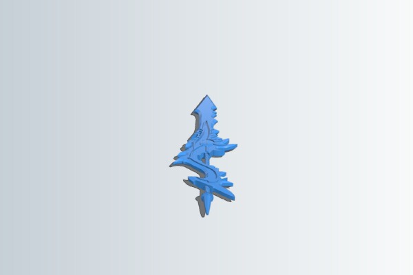 Monster hunter nether dilemnity sword | 3d print model