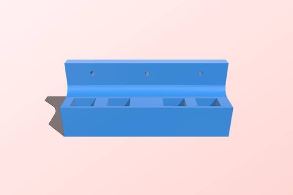 Blocky Brushes | 3d print model