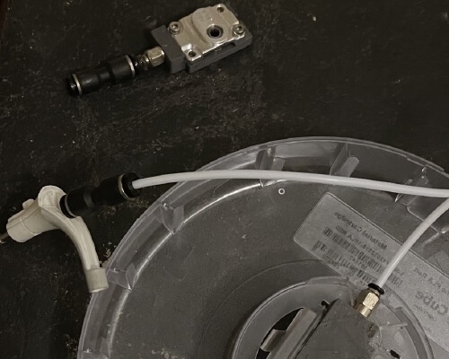 Cube 3 cartridge filament drive plate (top) | 3d print model