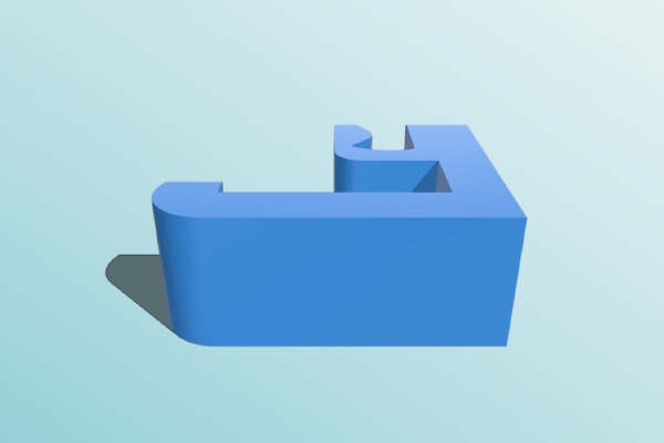 filament clip 1.75mm | 3d print model