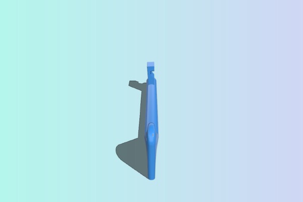 Clé L porte interieur - Key L interior door | 3d print model