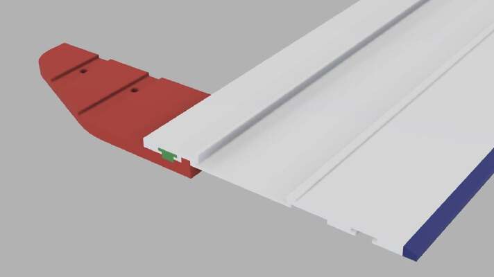 Winkel für Bosch FSN Schiene | 3d print model
