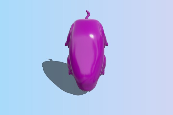 Flexi Pig stress ball | 3d print model