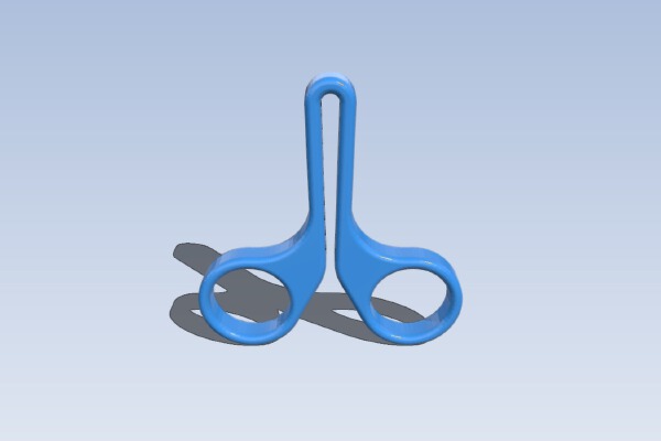 Two loop bag clip | 3d print model