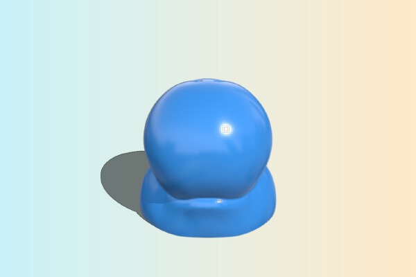 Yoshi Headphone Holder | 3d print model
