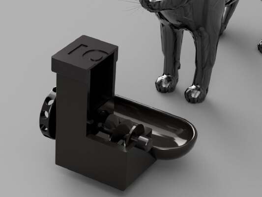 Cat food dispenser | 3d print model