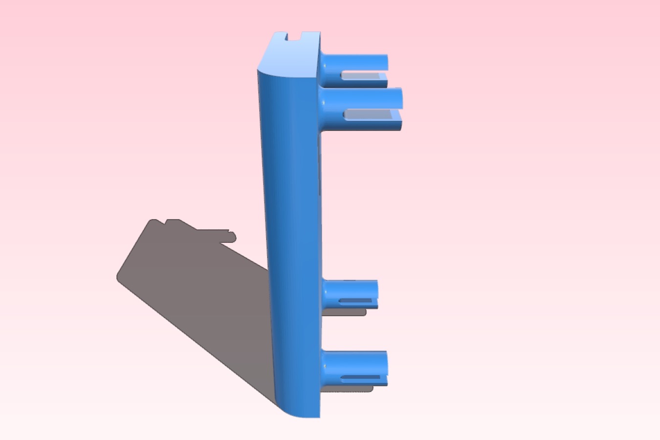 Pegboard mount for Akro-Mils , Akro-Bin style container