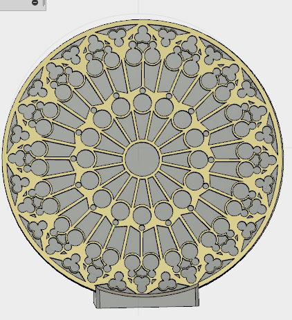 Rose window Notre Dame