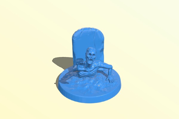 Zombie Emerging | 3d print model