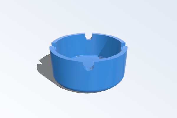 Ashtray Aschenbecher | 3d print model
