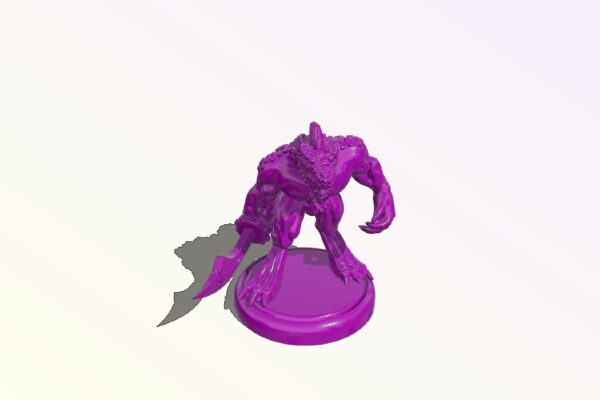 Lizard Brute | 3d print model