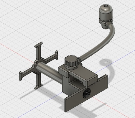 FlashForgeFinder Ext SpoolHolder | 3d print model