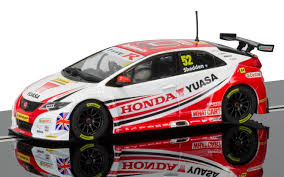 Slot car chassis for SUPERSLOT_SCALEXTRIC Honda Civic R BTCC 1:32