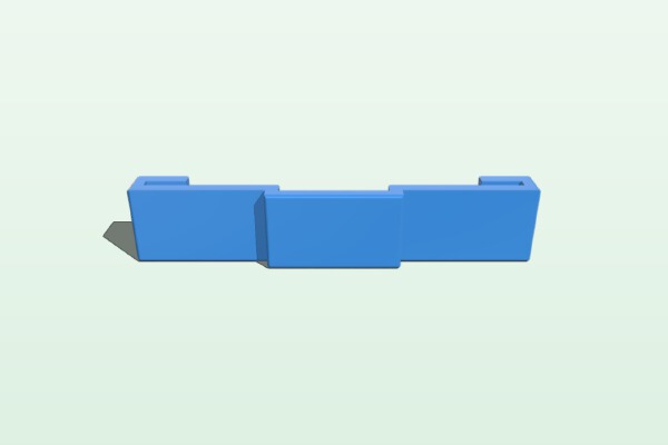 Raspberry Pi B+ SD card bumper | 3d print model