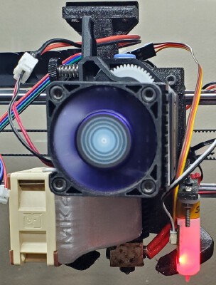 BMG Direct Drive Anycubic I3 Mega using MK4 | 3d print model