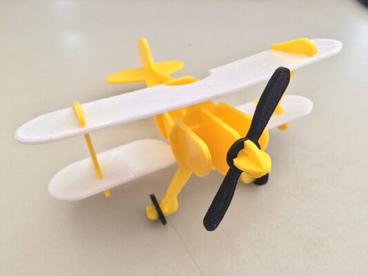 Little Plane Puzzle | 3d print model