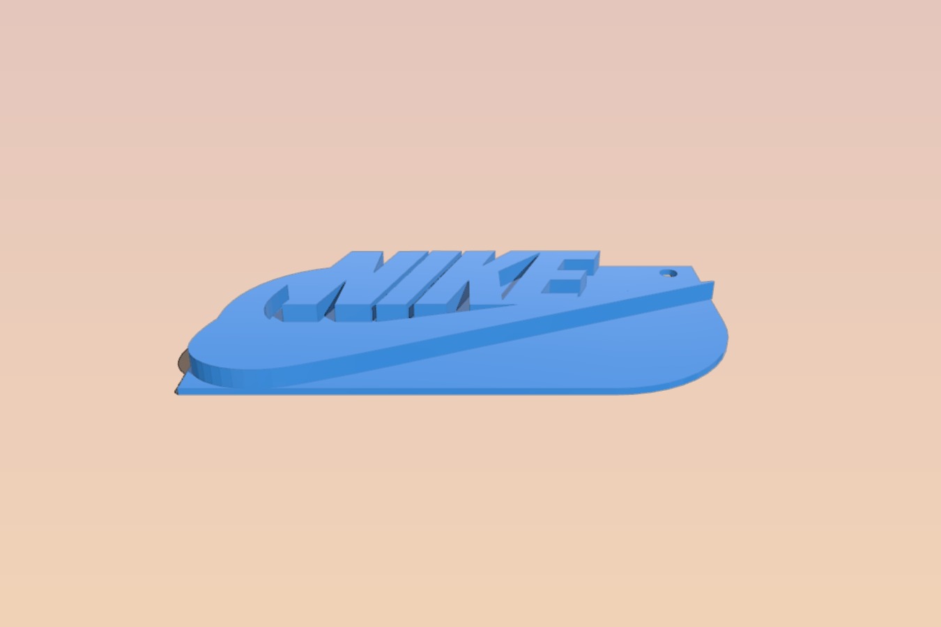 logo nike porte clef
