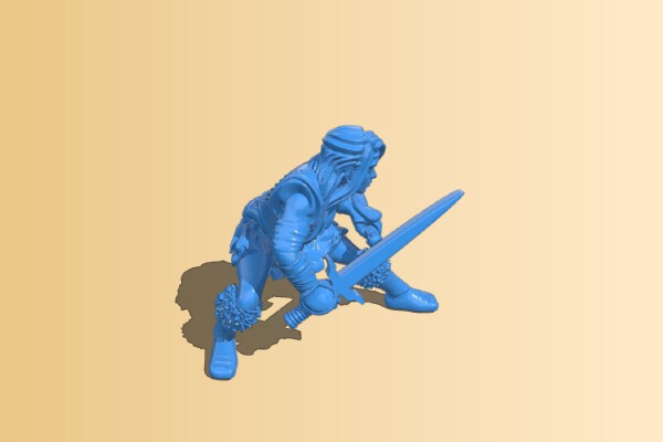 Female Human Barb | 3d print model