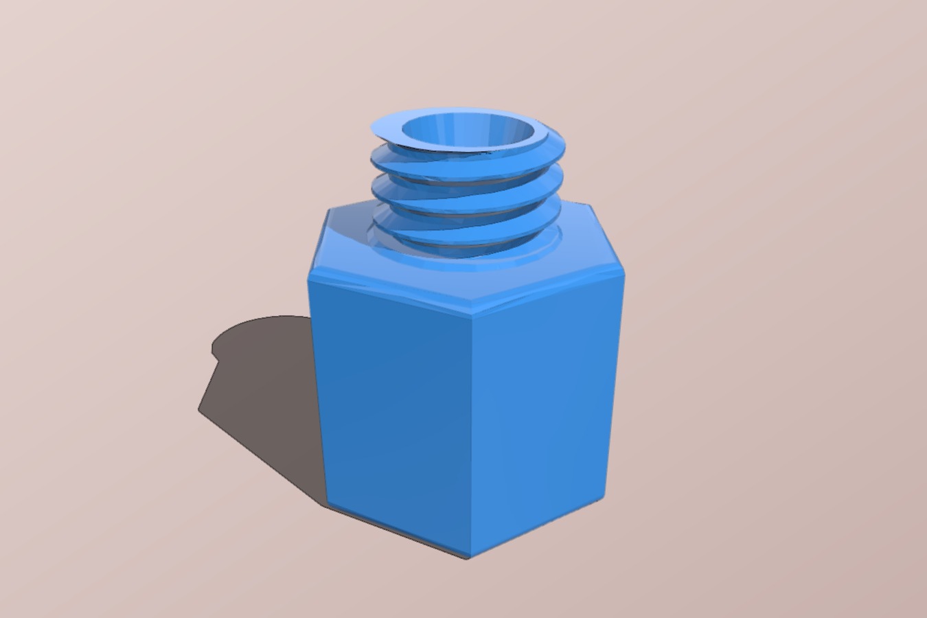 Prusa MK3 Bowden Screw-on Coupling for Extruder