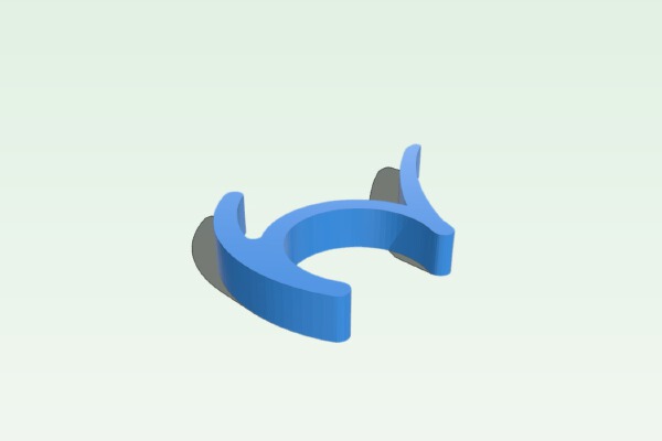 Bathroom hook for towel warmer | 3d print model