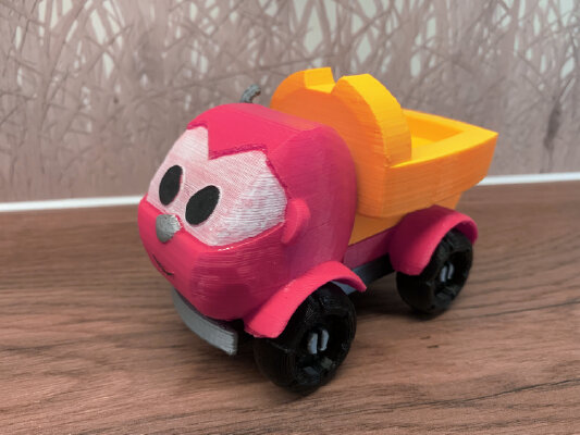Lea the Truck (Leo Lastwagen) | 3d print model