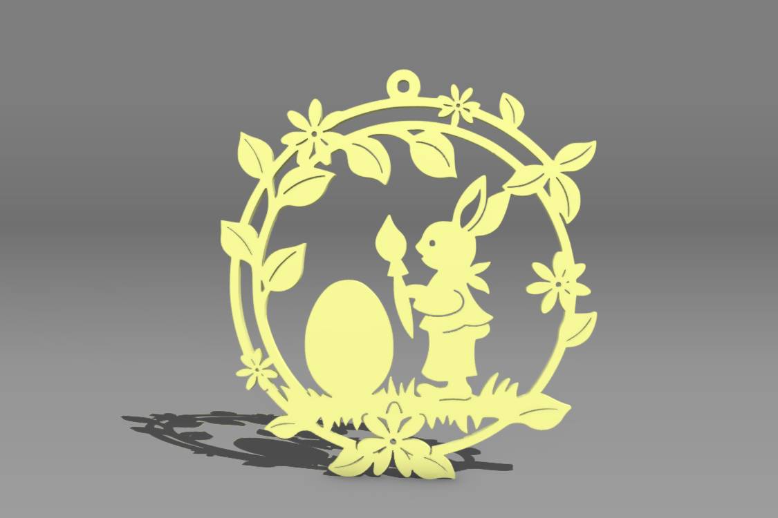 Easter Logo | 3d print model