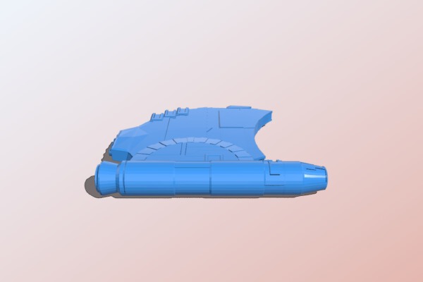 Starlight Freighter | 3d print model