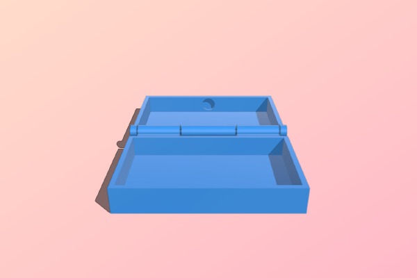 Business cards Travel Box for Car | 3d print model