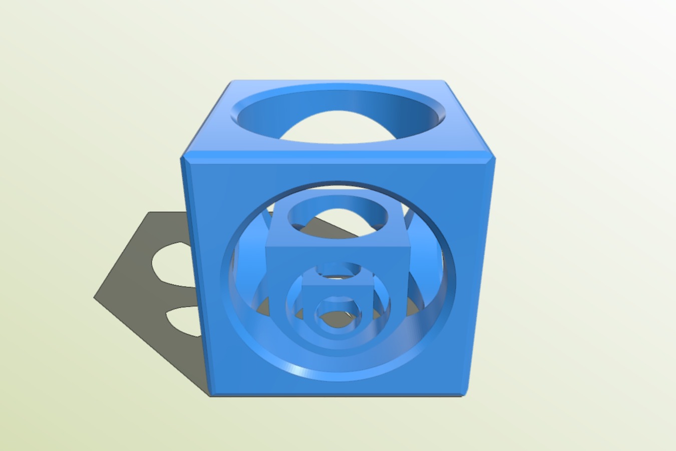 Cube in a cube