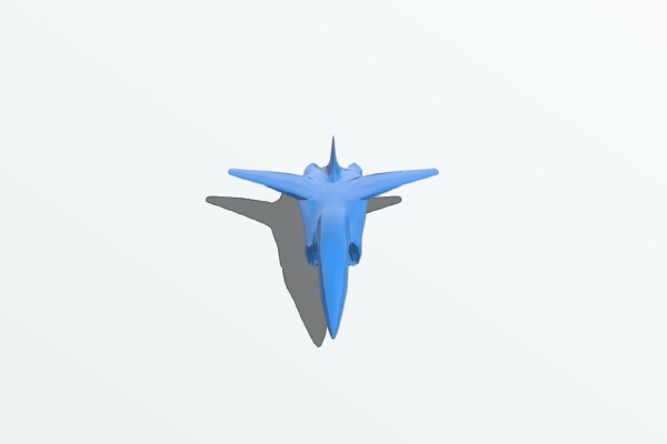 fighter jet | 3d print model
