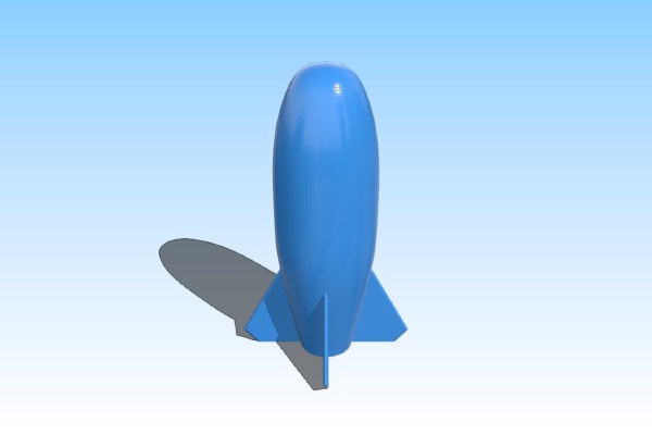 Underwater Toy Torpedo | 3d print model