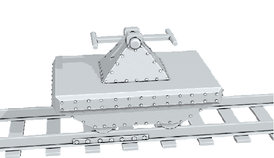 O Scale Manual Wagon Grimdark | 3d print model