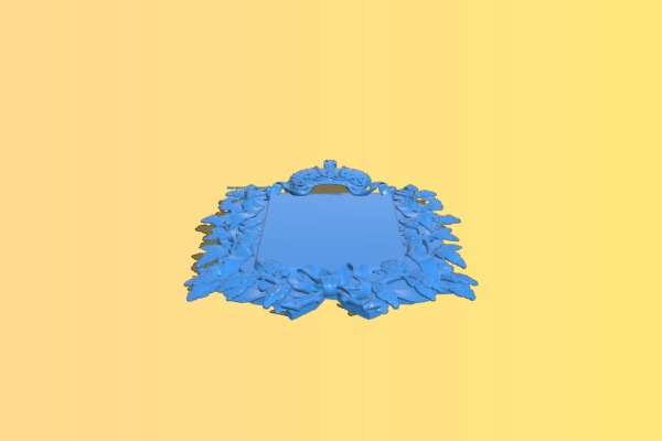 Pattern in the center | 3d print model