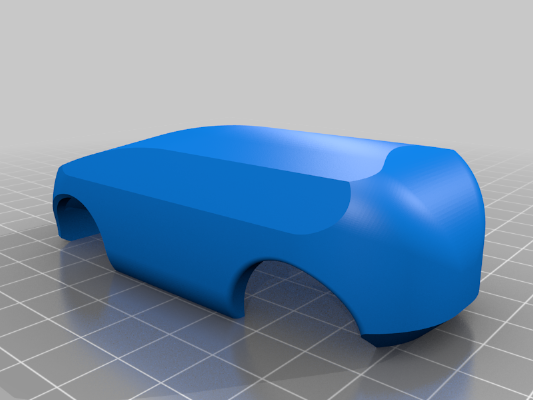 Carrera Car Citroen Body[tevan] | 3d print model