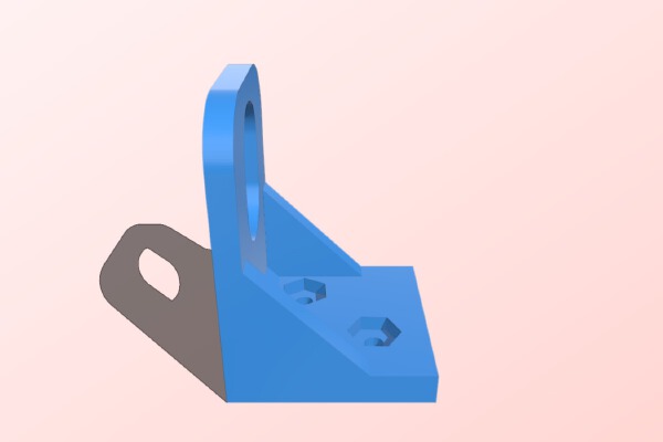 Reprap Fisher Hall Sensor Bracket | 3d print model