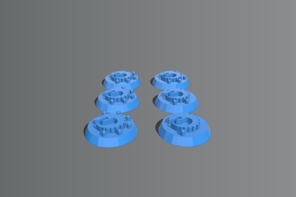Space Bugs 40k objective markers | 3d print model